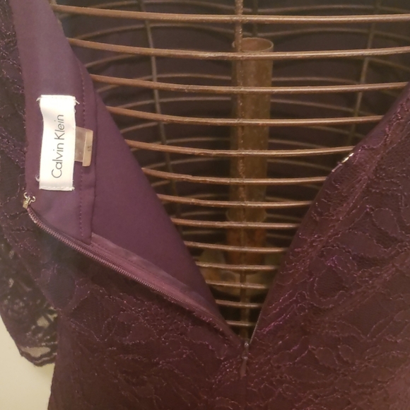 Calvin Klein Lace overlay dress - Picture 8 of 10